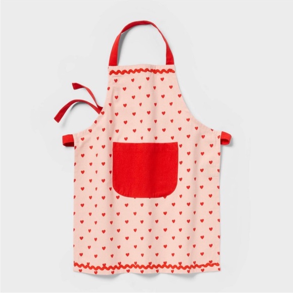 Pillowfort Other - Kids' Hearts Apron Red Valentine